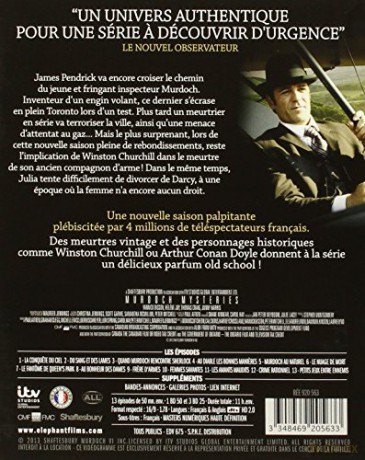 Les Enquetes de Murdoch - Intégrale saison 6 - Coffret 4 Blu-ray