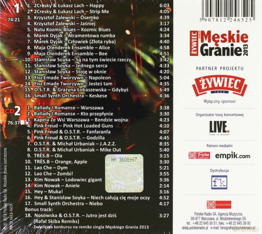 Męskie Granie 2013 (digipack) [2CD]