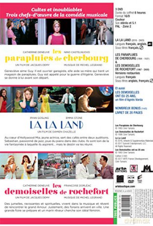 Les Parapluies de Cherbourg + La La Land + Les Demoiselles de Rochefort