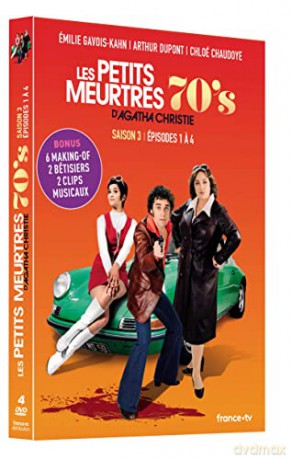 LES PETITS MEURTRES D'AGATHA CHRISTIE - SAISON 3 - EPISODES 1 A 4 - DIGIPACK