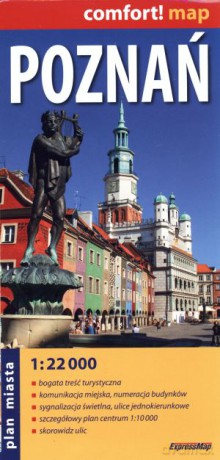 Poznań. Laminowany plan miasta w skali 1:22 000 [KSIĄŻKA]