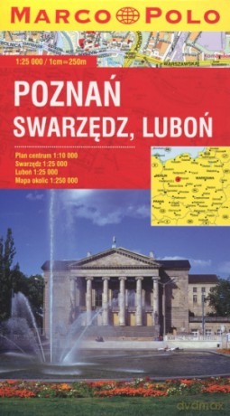 Poznań. Plan miasta w skali 1:25 000 [KSIĄŻKA]