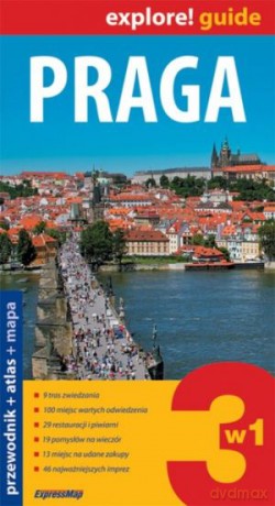 Praga. Przewodnik + atlas + mapa [KSIĄŻKA]