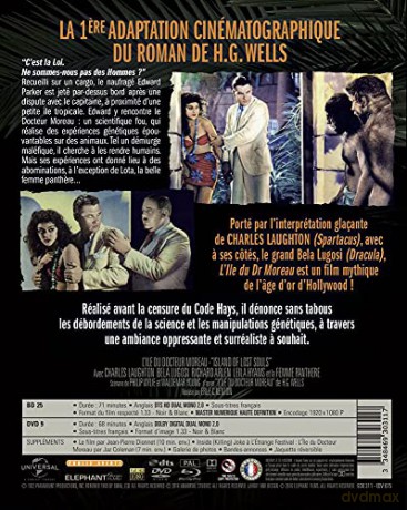 The Island of Dr. Moreau (Wyspa doktora Moreau) [Blu-Ray]