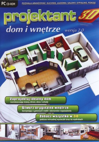Projektant 3D: dom i wnętrze wer. 2.0 [GRA PC]
