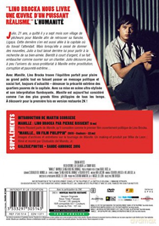 Manila in the Claws of Light (Manila w objęciach świateł) [DVD]
