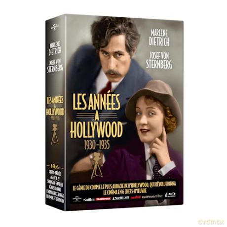 Marlene Dietrich-Josef Von Sternberg-Les années a Hollywood 1930 a 1935-Coffret 6 Films