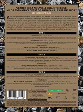 Milos Forman-4 oeuvres de Jeunesse
