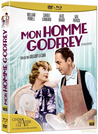 My Man Godfrey (Mój pan mąż) [Blu-Ray]+[DVD]