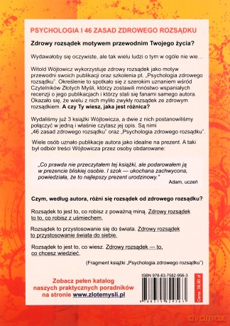 Psychologia zdrowego rozsądku - Witold Wójtowicz [KSIĄŻKA]