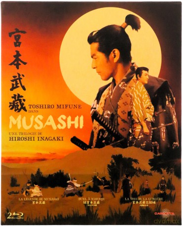 Musashi Trilogy: Samurai I: Musashi Miyamoto / Samurai II: Duel at Ichijoji Temple / Samurai III: Duel at Ganryu Island [BOX] [2xBlu-Ray]