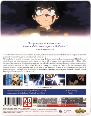 My Hero Academia: Two Heroes (steelbook) [Blu-Ray]+[DVD]