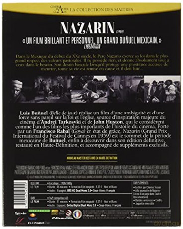 Nazarin [Blu-Ray]+[DVD]