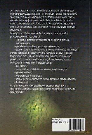 Rachunek błędów dla inżynierów - Wojciech Szczepiński, Zbigniew Kotulski [KSIĄŻKA]