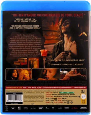 Only Lovers Left Alive (Tylko kochankowie przeżyją) [Blu-Ray]