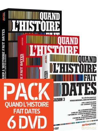 PACK QUAND L HISTOIRE FAIT DATES S1-S2-S3 - 6