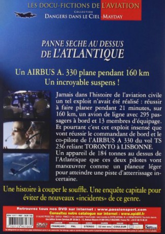 Panne seche au Dessus de l'Atlantique