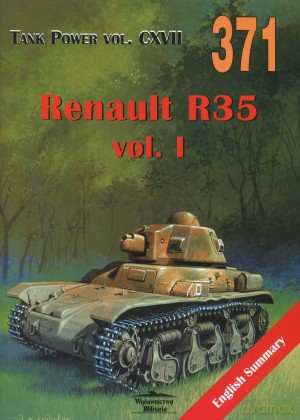 Renault R35 vol. I. Tank Power vol. CXVII 371 - Janusz Ledwoch [KSIĄŻKA]