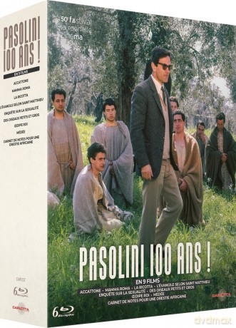 Pasolini 100 years old! In 9 films [BOX] [9xBlu-Ray]