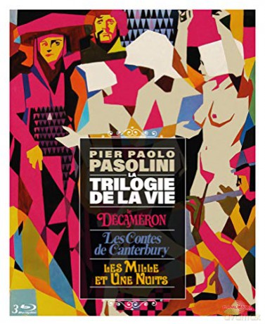 Pier Paolo Pasolini - La Trilogie de la vie: The Decameron / The Canterbury Tales / Arabian Nights (Decameron / Opowieści kanterberyjskie / Kwiat tysiąca i jednej nocy) [3xBlu-Ray]