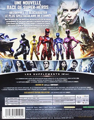 Power Rangers [Blu-Ray]+[DVD]