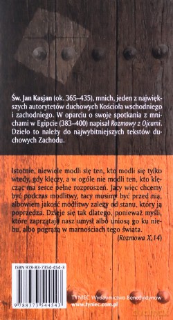 Rozmowy o modlitwie - Jan Kasjan [KSIĄŻKA]