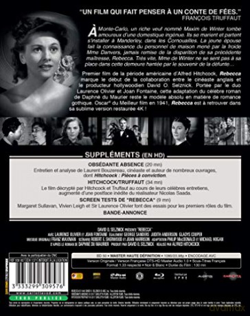 Rebecca (Rebeka) [Blu-Ray]
