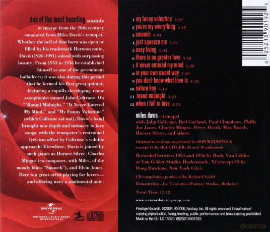 Miles Davis: Plays For Lovers [CD]