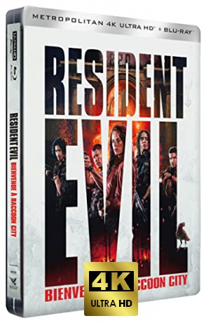 Resident Evil: Welcome to Raccoon City (Resident Evil: Witajcie w Raccoon City) (steelbook) [Blu-Ray 4K]+[Blu-Ray]