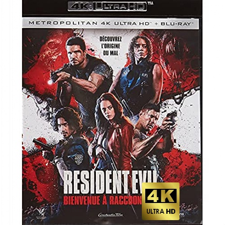 Resident Evil: Welcome to Raccoon City (Resident Evil: Witajcie w Raccoon City) [Blu-Ray 4K]+[Blu-Ray]