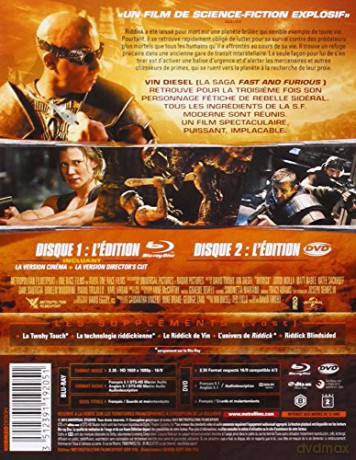 Riddick (steelbook) [Blu-Ray]+[DVD]