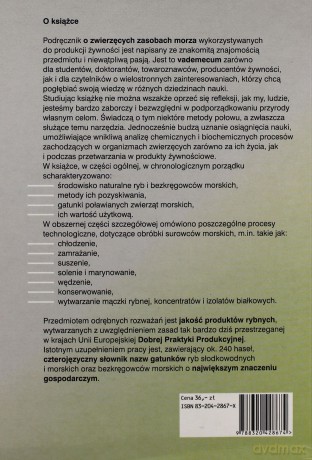 Ryby i bezkręgowce morskie. Pozyskiwanie, właściwości i przetwarzanie - Zdzisław E. Sikorski [KSIĄŻKA]
