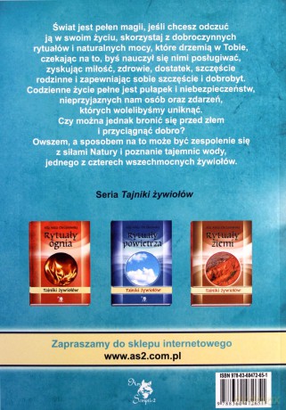 Rytuały wody. Tajniki żywiołów - Alicja Chrzanowska [KSIĄŻKA]