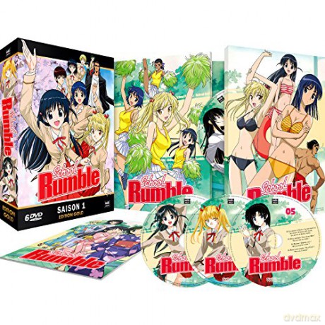 School Rumble - Intégrale Saison 1 - Edition Gold (6 + Livret)