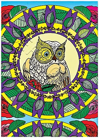 Sericolor Mandala Chouette