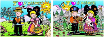 SERICOLOR TABLEAUX VELOURS A COLORIER J AIME L ALSACE