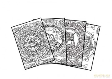Sericolor Tableaux Velours Pockets Mandalas