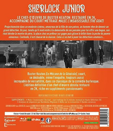 Sherlock Jr. (Młody Sherlock Holmes) [Blu-Ray]