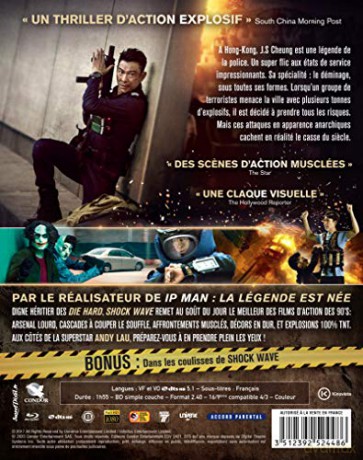 Shock Wave (Fala uderzeniowa) [Blu-Ray]