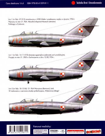 Samolot myśliwski MiG-15. TBiU Nr 1 (Technika Broń i Umundurowanie) - Marian Mikołajczuk [KSIĄŻKA]
