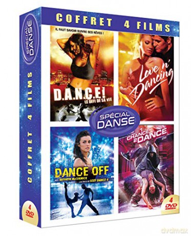 Spécial Danse-Coffret 4 Films défi d'une Vie + Love'n Dancing Off + 1 Chance 2 Dance