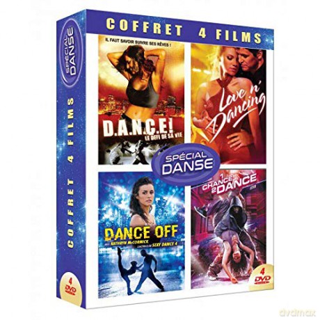 Spécial Danse-Coffret 4 Films défi d'une Vie + Love'n Dancing Off + 1 Chance 2 Dance