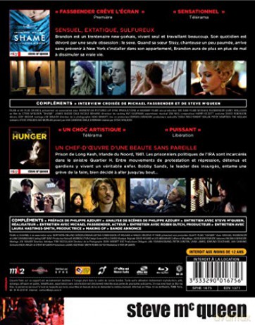 Steve McQueen 2 Films : Hunger / Shame (Głód / Wstyd] [2xBlu-Ray]