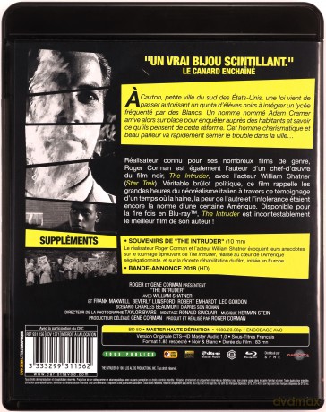 The Intruder (Intruz) [Blu-Ray]