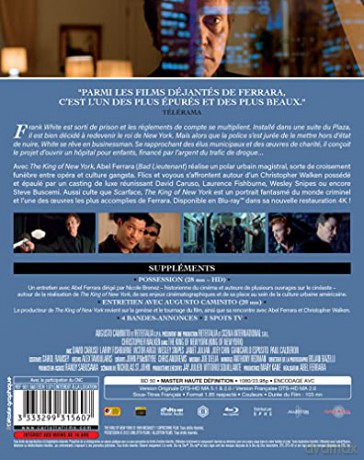 The King of New York (Król Nowego Jorku) [Blu-Ray]