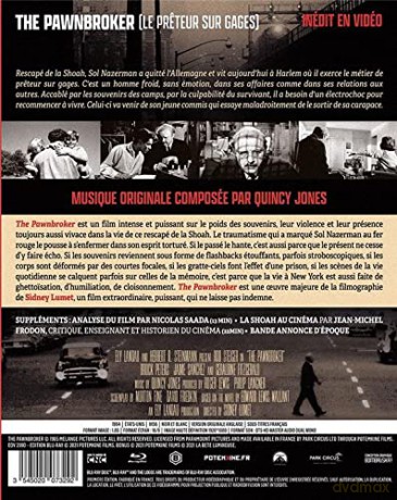 The Pawnbroker (Lombardzista) [Blu-Ray]