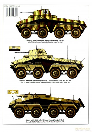 Sd Kfz 231/232/233 (8-Rad). Tank Power vol. CXXXVI 394 - Janusz Lewoch [KSIĄŻKA]