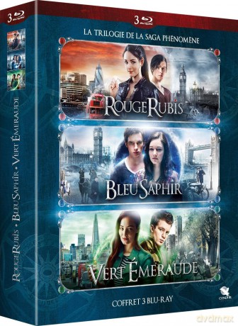 Ruby Red / Sapphire Blue / Emerald Green (Czerwień rubinu / Błękit szafiru / Zieleń szmaragdu) [3xBlu-Ray]