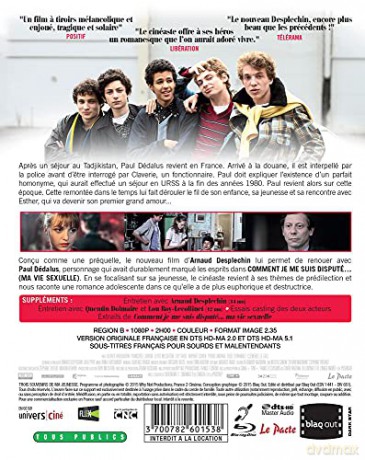 My Golden Days (Trzy wspomnienia z mojej młodości) [Blu-Ray]