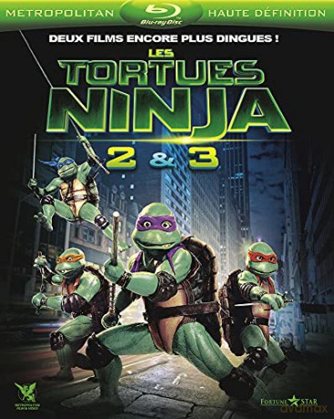 Teenage Mutant Ninja Turtles: 2 Films (Wojownicze Żółwie Ninja) [Blu-Ray]